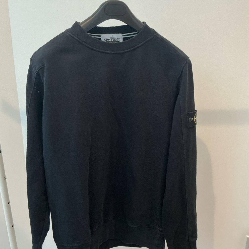 Stone Island Men's Dark Crewneck Sweatshirt